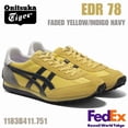 thumbnail image 1 of Onitsuka Tiger EDR 78 FADED YELLOW/INDIGO NAVY 1183B411 751 NEW UNISEX Japan F/S, 1 of 6