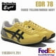thumbnail image 1 of Onitsuka Tiger EDR 78 FADED YELLOW/INDIGO NAVY 1183B411 751 NEW UNISEX Japan F/S, 1 of 6