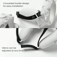 thumbnail image 4 of Protective Cover For Oculus Quest 2 VR Touch Controller Cover With Knuckle Strap Handle Cover For Oculus Quest 2 VR Accessories Type 6 White, 4 of 6