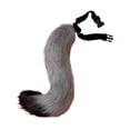 thumbnail image 1 of Colgante de cola de animal 3D para Halloween, con pompones y soporte para mujer, cola peluda de moda, 50 cm, cola de peluche para Halloween, 1 of 5