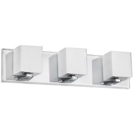 

Radionic Hi Tech VA-V1230-3W-PC-RHT Orly 3 Light Vanity Fixture With Polished Chrome Finish
