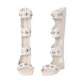 thumbnail image 4 of Zapatos para Muñecas a Escala 1/4, de Piel Sintética Blanca, Accesorios para Vestir Muñecas, Sandalias para Muñecas, 4 of 9