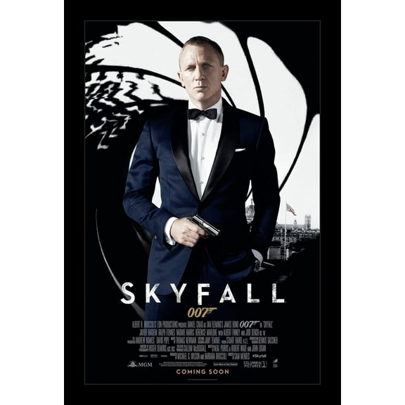 SKYFALL - 11x17 Framed Movie Poster