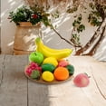 thumbnail image 3 of 18 PCS Artificial Fruits Decoration Home Fake Pineapple Grape Strawberries Pear Oil Fruit Orange Lemon Wax Apple Watermelon Banana Kiwi Pineapple Peach Combination, 3 of 3
