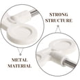 thumbnail image 2 of SHISUYAN Music Box Winding Key Replacement Parts T Shape Bar for DIY Repair 27mm Metal White, 2 of 9