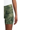 thumbnail image 2 of Avia Women's Crisscross Waist Bike Shorts, Sizes XS-XXXL, 2 of 5