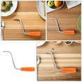 thumbnail image 3 of CATIEBYE 3Pcs Orange Pasta Maker Handle Replacement Manual Crank for Compact Efficient Pasta Making, 3 of 8
