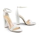 thumbnail image 5 of Sandalia DREAM PAIRS Tacón Alto Grueso Blanco Perla 8.5, 5 of 7