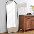 thumbnail image 3 of NeuType Full Length Mirror Floor Arch Black 65"x22", 3 of 8
