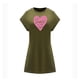 thumbnail image 1 of Vestido de verano para mujer, ropa, trajes, vestido ligero y suave con cuello redondo para viajes M, 1 of 7