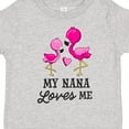 thumbnail image 4 of Inktastic My Nana Loves Me with Two Flamingos Boys or Girls Toddler T-Shirt, 4 of 5