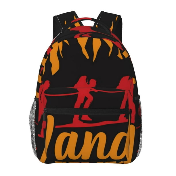 Balery Not All Who Wander Are Lost Hiking Mochila Escolar Impresa, Mochila Ligera para Viajes Casual, Mochila Duradera y Cómoda Multifuncional, Mochila para Laptop-One Size