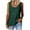 Green, variant on Wdfiry Tank Top for Womens Round Neck Solid Color Casual Tank Tops Shiny Trendy Plus Size Summer Sleeveless Shirts, Size S-5XL