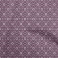 thumbnail image 1 of oneOone Viscose Chiffon Violet Fabric Damask Sewing Material Print Fabric By The Yard 42 Inch Wide, 1 of 5