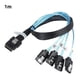 thumbnail image 2 of Mini Sas A Sata Cable Sff-8087 A Sata Multi-Lane 7 Pin Forward Breakout Cable De Datos Interno Para Computadora Scienceny EL012855-00, 2 of 6