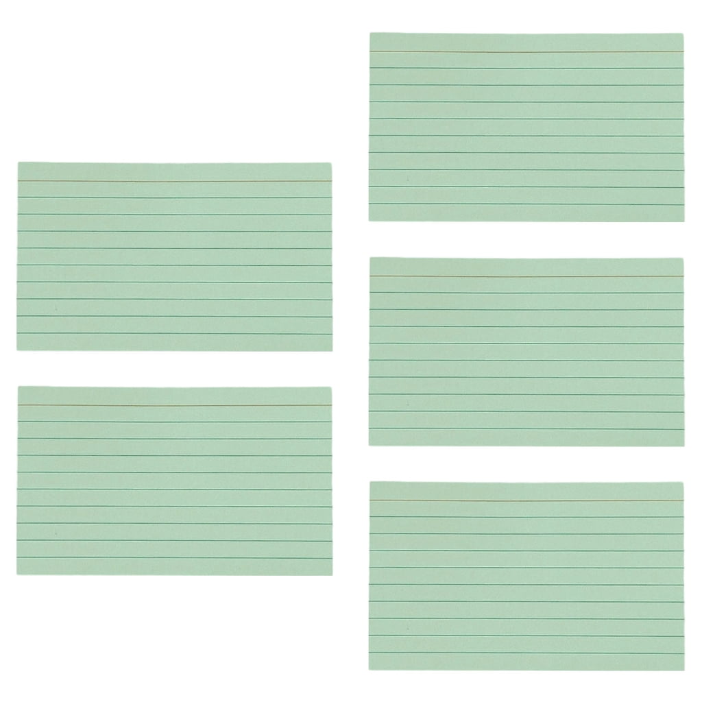 250Pieces Colored Note Paper 3x5Inch Ruled Note Cards for NoteTaking Writing