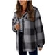 thumbnail image 4 of Puntoco Abrigo Recto con Bolsillo y Botones para Mujer Otoño e Invierno Puntoco Puntoco-1, 4 of 5