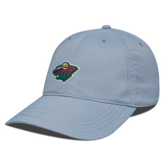 Men's Levelwear Gray Minnesota Wild Matrix Adjustable Hat