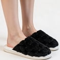 thumbnail image 6 of CHICVOMEY Slippers for Women Men Warm Memory Foam House Slippers Cozy Soft Lightweight Indoor House Shoes Fuzzy Slip-On Slippers, 6 of 7