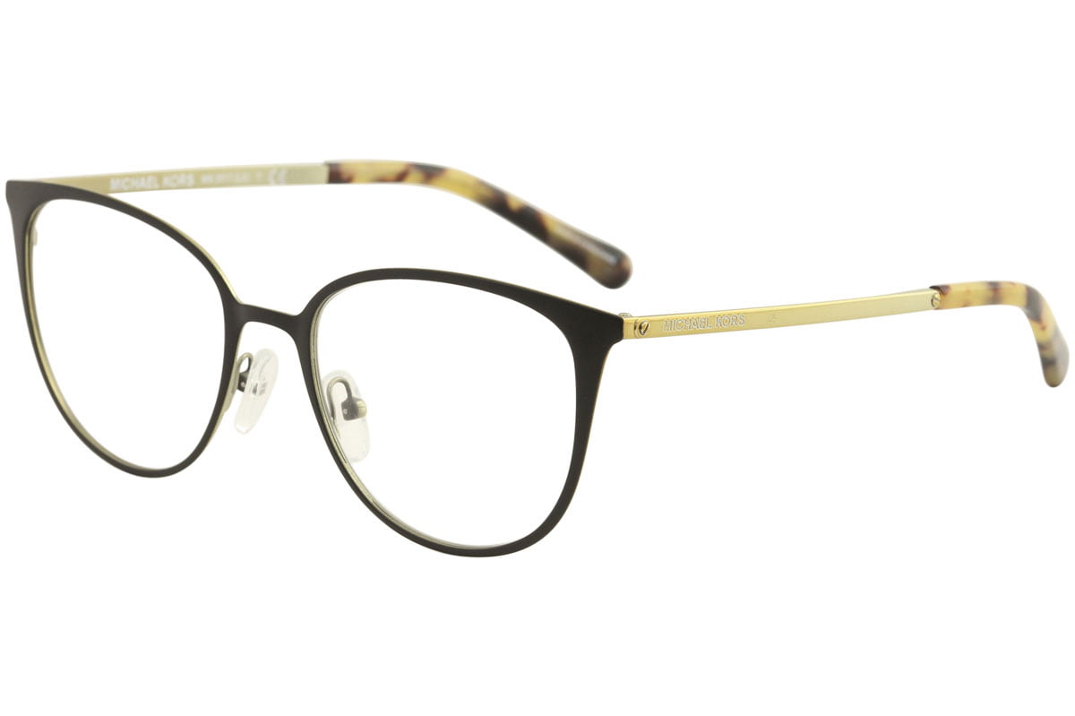 Michael Kors Eyeglasses Lil MK3017 MK/3017 1187 Black/Gold Optical Frame  51mm 