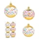 thumbnail image 2 of Adornos Navideños Colgantes de Bolas de Plástico con Polvo Pintado | Juego de Bolas de Plástico Multicolor | 29,5 X 19,3 X 9,9 Cm | 244 G, 2 of 7