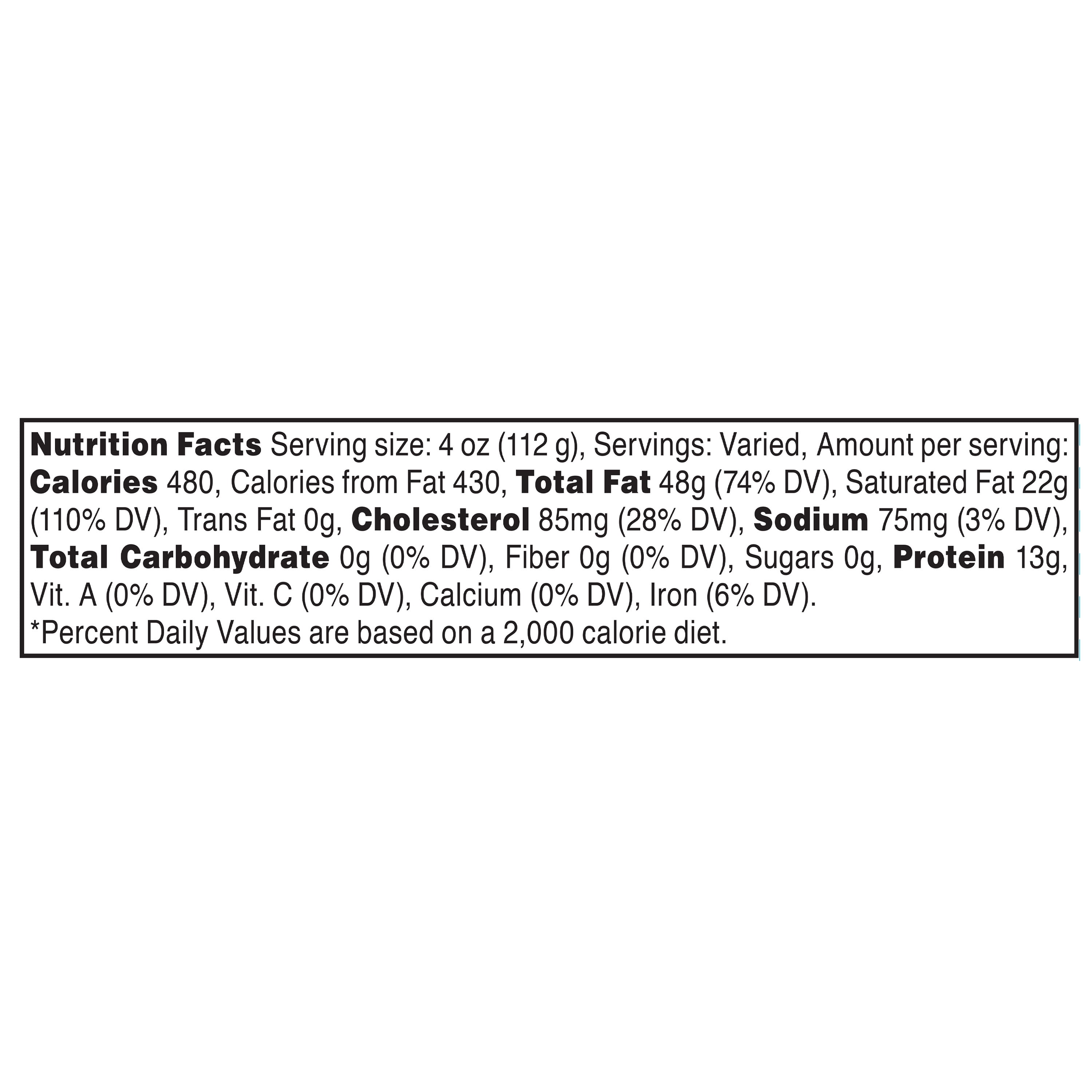 Marketside Split Lamb Breast, 2.2 - 3.8 lb