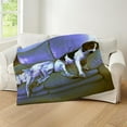 thumbnail image 4 of CafePress - Hard To Be A Dog Throw Blanket - Soft Fleece Throw Blanket, 50"x60" for All Ages, 4 of 4