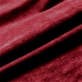 thumbnail image 4 of Women's Elegant Velvet Henley Blouse V Neck Long Sleeve Loose Tunic Shirts Dress Tops Fall Winter Business Casual Party Outfits Wine, 4 of 6