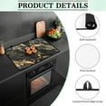 thumbnail image 6 of Renewold Stove Cover for Stove Top, Ceramic Stove Top Cover Mat Scratch Resistant Oil Resistant Stovetop Cover Oven Mat Protector for Kitchen Decor, Black Gold Marble, 6 of 7