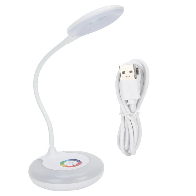 Fdit RGB Lampe de Table, Fournitures de Bureau 900LX Toucher Gradation Lampe de Table LED, Gradation 3 Étapes pour Chambre à Coucher