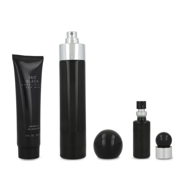 Set 360 Black 3Pzs Perry Ellis Model Walmart en linea