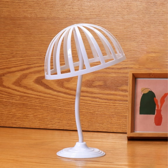 Adjustable Hat Display Stand Rack for Adult Baseball Caps,Cowboy Hat,Tabletop Organizer Holder for Closet, Retail Stores, Space Saving Hat Holder OrganizerWhite11.81'' White 11.81''