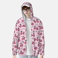 thumbnail image 3 of Pofeuu Bike with Donut Wheels Print Sun Protection Outdoor Lightweight Full Zip UV Cooling Hoodie Long Sleeve Summer Clothing for Outdoor Hiking-XX-Large, 3 of 5