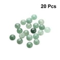 thumbnail image 2 of 20pcs 0.4CM Crystal Time Sticker Round Glass Patch Supplies for Jewelry Craft Making (Light Green), 2 of 7