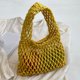 thumbnail image 1 of Bolso de compras tejido a mano, Bolso de hombro ahuecado para mujeres, regalos de cumpleaños, 1 of 8
