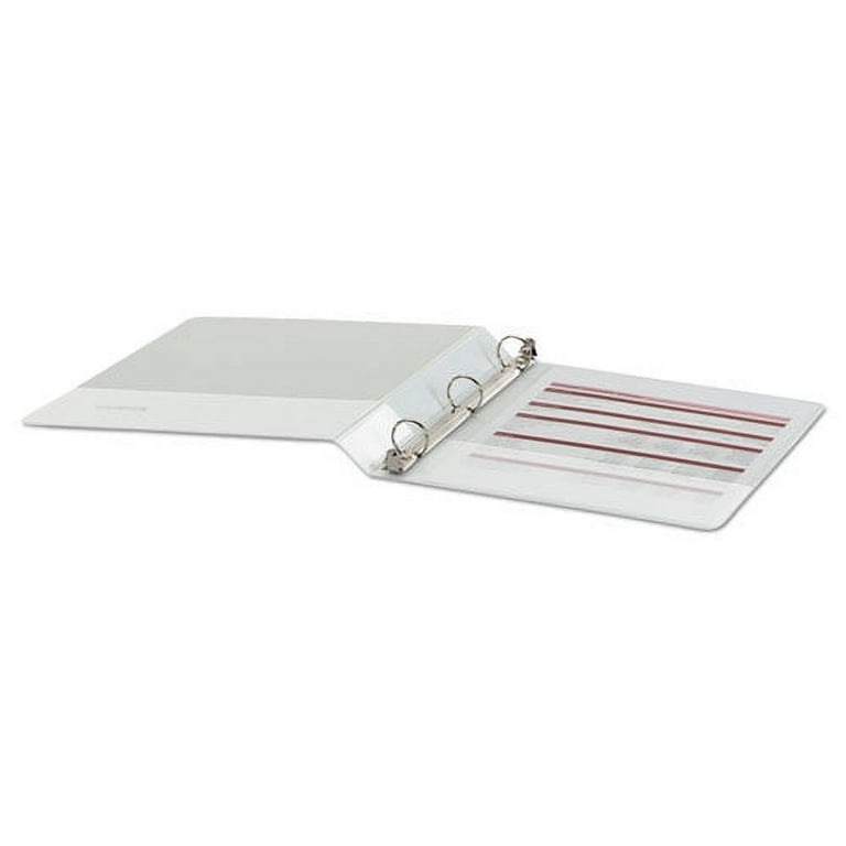 Economy Round Ring View Binder, 3 Rings, 1 Economy Round Ring View Binder, 3 Rings, 1