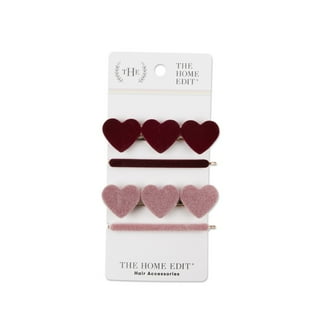 KTSBEAUTY Mini Heart Hair Clips Small Cute Hair Clip Non Slip Tiny