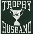 thumbnail image 2 of Trophy Husband No. 1 Hubby Award Men's Graphic T Shirt Tees Brisco Brands M, 2 of 6
