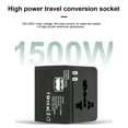 thumbnail image 4 of Universal Worldwide Phone Charger Travel Wall AC Power Plug Adapter All in One with Dual, 4 of 8