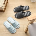 thumbnail image 3 of Womens Open Toe Slippers Fluffy Slippers Soft Cotton Indoor Slippers Slip-on Memory Foam Bedroom Slippers Spring Autumn Non-Slip for Indoor Comfort, 3 of 6