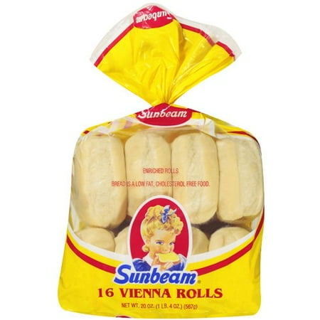 Hillshire Brands Sunbeam Enriched Rolls, 16 ea
