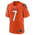 thumbnail image 2 of Men's Nike Boomer Esiason Orange Cincinnati Bengals Retired Player Alternate Game Jersey, 2 of 4