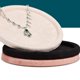 thumbnail image 5 of Guardurnaity de terciopelo, bandeja para pendientes, exhibición de joyería, accesorios de forma redonda, organizador suave de Color sólido, Bolsas de maquillaje Rosa, 5 of 6