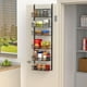 thumbnail image 1 of Organizador angosto para puerta de despensa de 12,3" de ancho, organizador para puerta de 6 niveles con canasta ajustable, organizador para puerta de despensa, cocina, sala de almacenamiento,, 1 of 6