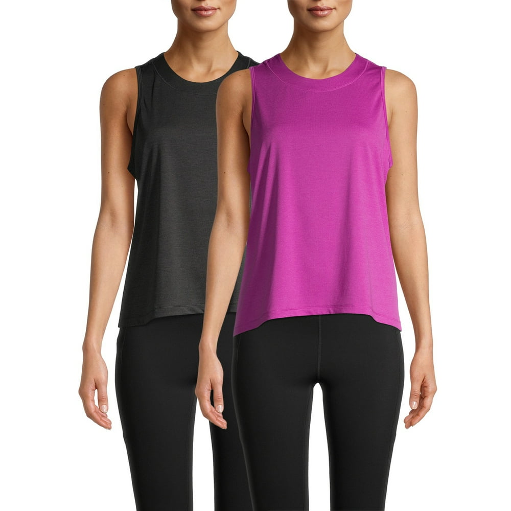 Avia Avia Women's Performance Tank, 2Pack