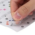 thumbnail image 1 of Piano Key Board Sticker Transparent Adhesive for Kids Beginners Piano Keyboard 61/88 Key Electronic Pianos, 1 of 7