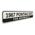 thumbnail image 3 of GTO Novelty Sign, Metal Wall Decor - 4x18 inches, 3 of 4