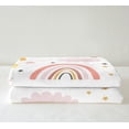 thumbnail image 3 of Boho Rainbow Throw Blanket , Sun And Stars Fleece Blanket Twin Size Rainbow Gifts For Women, Cartoon Cloud Sherpa Blanket Girly Iridescent Fuzzy Blanket For Bedroom Sofa Couch, 3 of 6