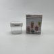 thumbnail image 1 of Contenedores de cocina TECHVY, tarro de plástico redondo, tarros de plástico transparente para cocina y hogar, almacenamiento de alimentos, productos secos, miel, 1 of 5