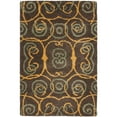 thumbnail image 4 of Handmade Rodeo Drive Iron Gate Brown Wool Rug, 4 of 5